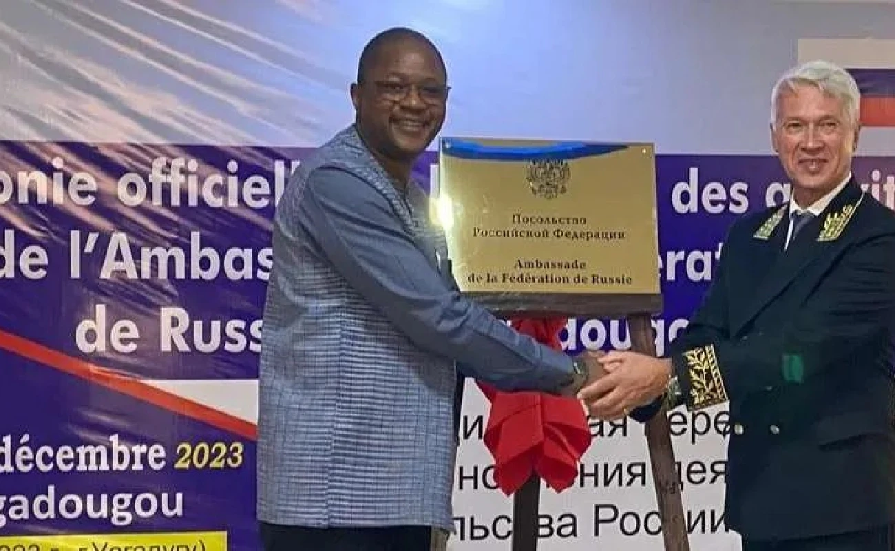 Russie Burkina En 2024 C Est L Ann E De L Envol R El De Notre   Ambassade Russe Au Burkina.webp